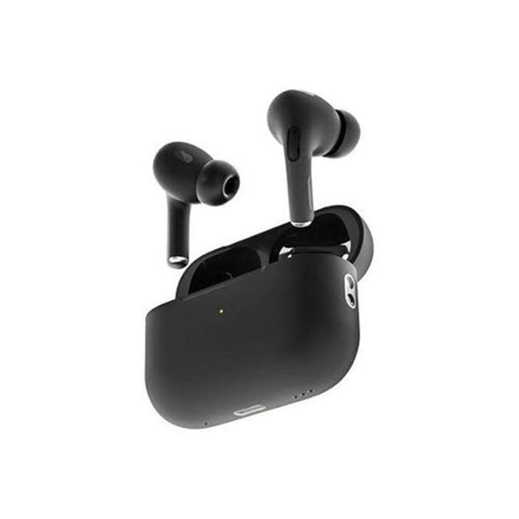 AirPods Pro 2nd Gen Style Wireless Earbuds – Matte Black Edition, USB-C, IPX4 Water Resistant