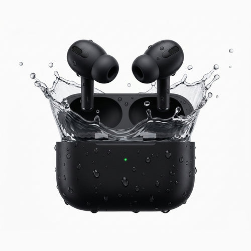 AirPods Pro 2nd Gen Style Wireless Earbuds – Matte Black Edition, USB-C, IPX4 Water Resistant